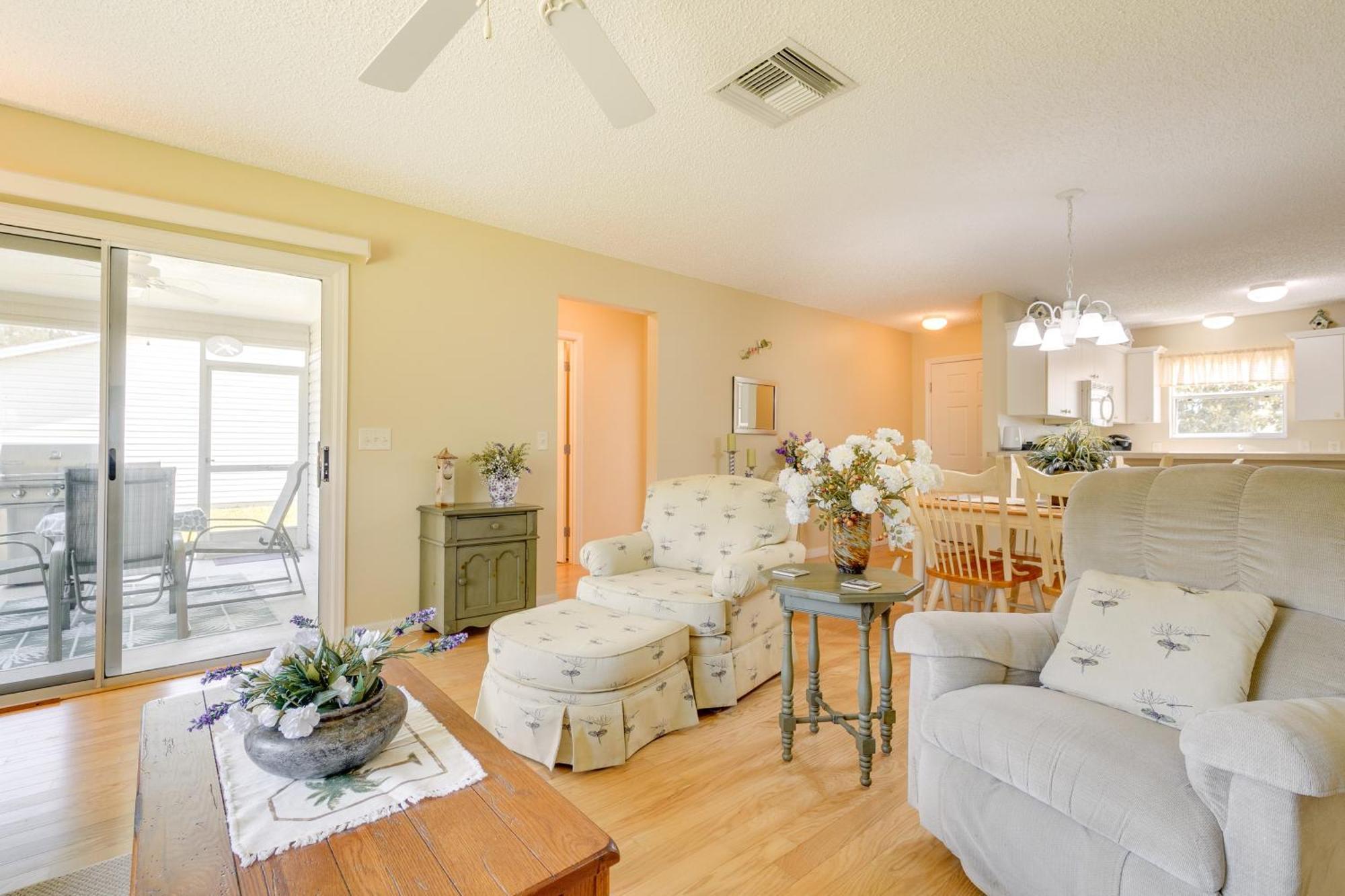 The Villages Vacation Rental With Lanai And Golf Cart! Екстер'єр фото